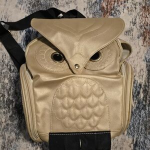 Gold Owl Backpack